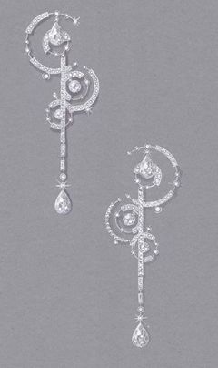 珠宝首饰设计手绘图收集汇总-产品设计手绘.